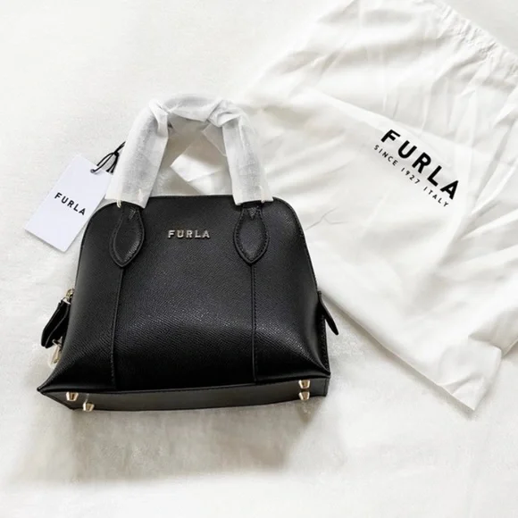 Furla Leather Tote Bag バッグ FURLA College FURLA College Tote Bag
